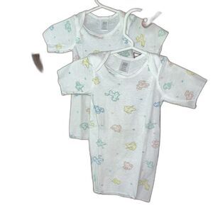 Mine Alone Vintage Pattern Baby Short Sleeve Shirt 12 Month